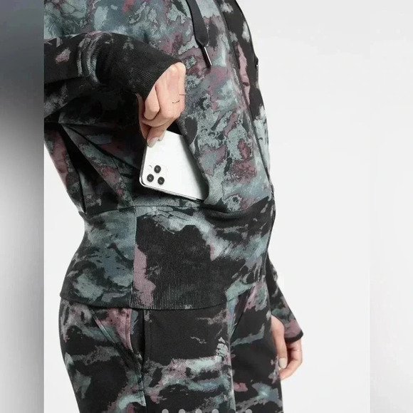 ATHLETA Balance Hoodie Full Zip  Printed Size Medium - Picture 3 of 10